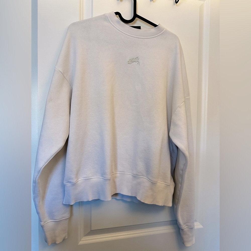 Alphalete White Crewneck Sweatshirt
